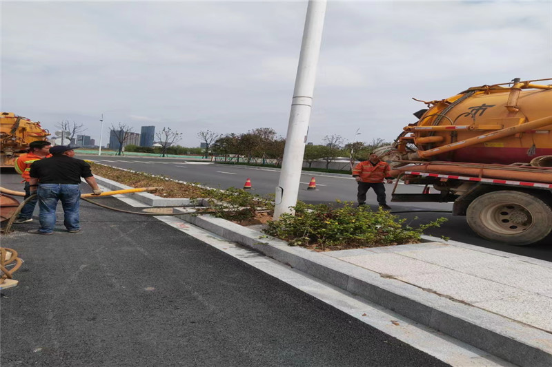 兰山雨水管道清淤-污水管道清洗