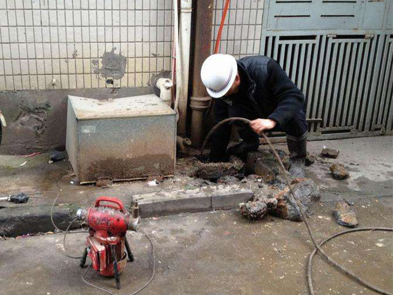 兰山疏通下水道-洗菜池疏通