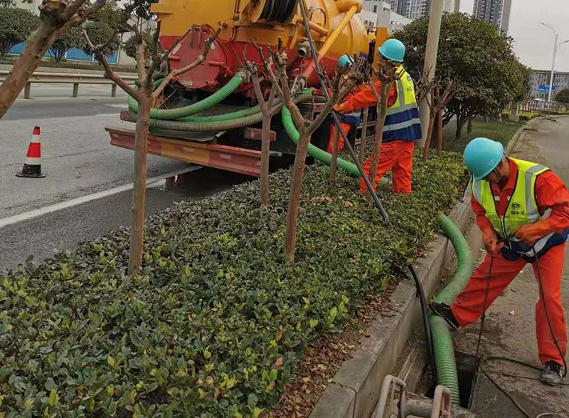 兰山市政管道清淤